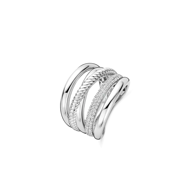 Zirkonia Structure Ring - L model